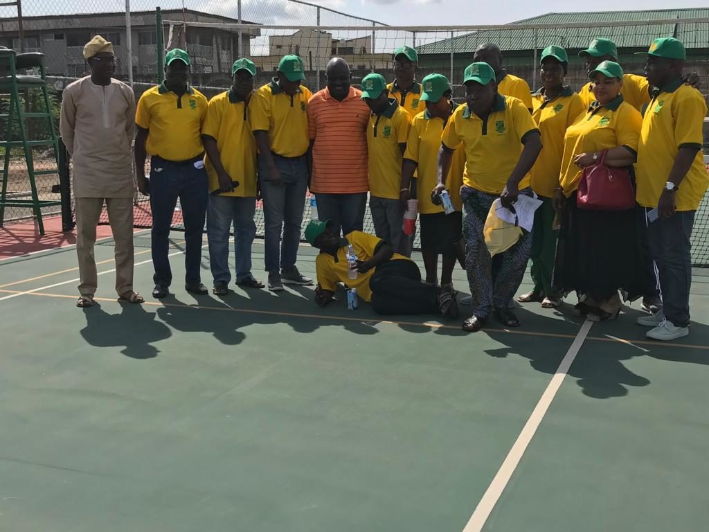 Commissioning of the Volleball/Lawn Tennis court Donated by 73/78 & 74/79 Sets on the 22nd Sep, 2019